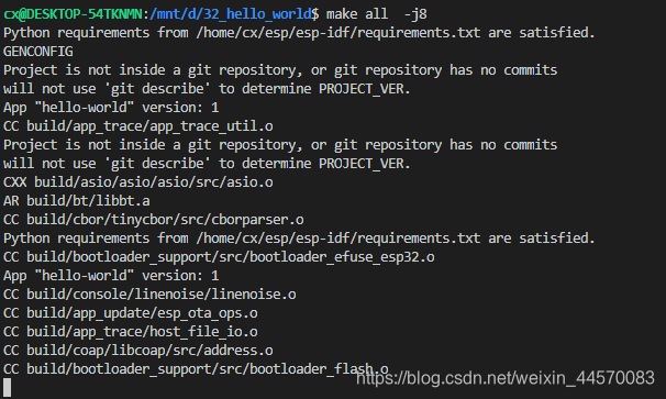 3、乐鑫ESP系列环境搭建:Win10Linux子系统(WSL)环境搭建+VsCode远程编译,不用虚拟机不用双系统让你体验飞一般的感觉遇雪长安的博客-