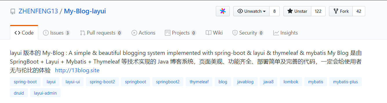 SpringBoot+Mybatis等技术实现的 Java 个人博客，带博客和后台管理