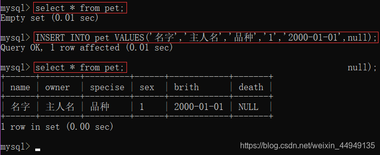 MySQL数据库-笔记02【创建数据库与数据表、数据类型与类型选择、增删改查、6种约束概念与举例(主键约束、自增约束、唯一约束、非空约束、默认约束、外键约束)】卢已好运哒~-