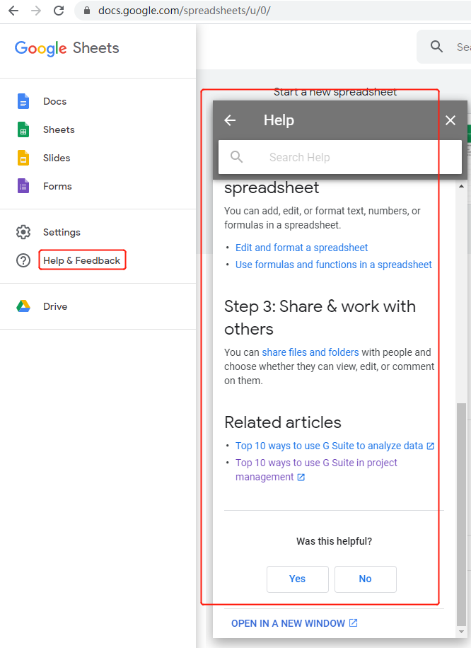 在线文档 -  Google drive