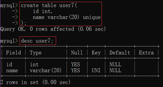 MySQL数据库-笔记02【创建数据库与数据表、数据类型与类型选择、增删改查、6种约束概念与举例(主键约束、自增约束、唯一约束、非空约束、默认约束、外键约束)】卢已好运哒~-