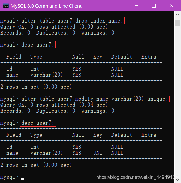 MySQL数据库-笔记02【创建数据库与数据表、数据类型与类型选择、增删改查、6种约束概念与举例(主键约束、自增约束、唯一约束、非空约束、默认约束、外键约束)】卢已好运哒~-