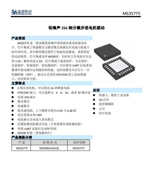 TMC2208国产兼容|MS35775|256细分电机驱动|-CSDN博客