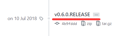 注意下载v0.6.0版本，否则会出错！！！