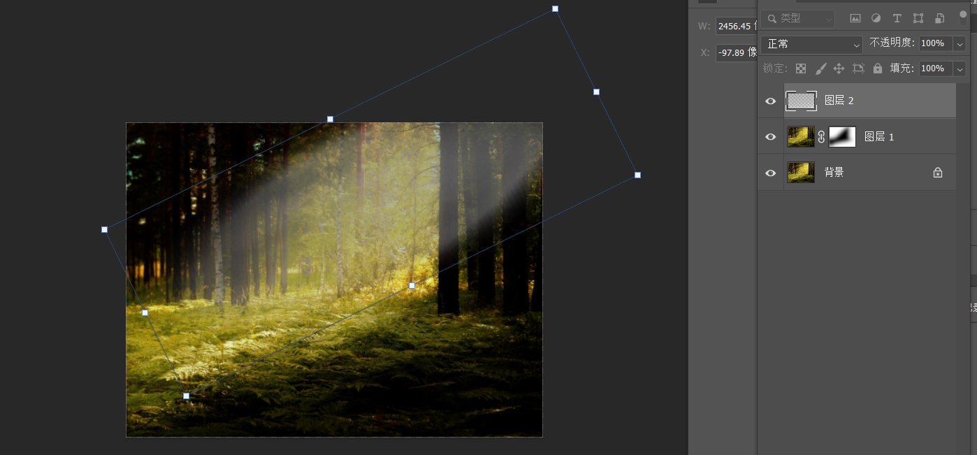 步骤四:加对比,添加亮度/对比度(因为画面有点偏灰,所以我就把对比度