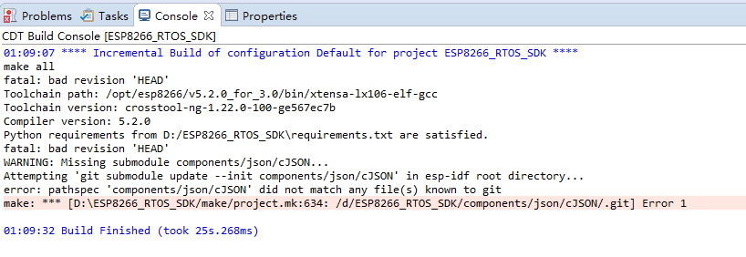 手把手--ESP8266SDK开发环境搭建及HelloWorld显示felixtao的博客-