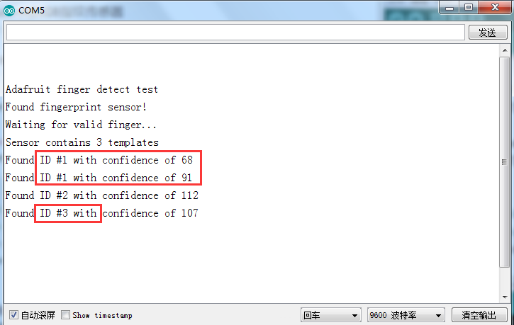 Arduino--AS608指纹传感器