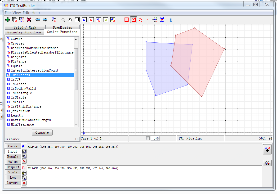 GIS算法：5_可视化工具JTS TestBuilder