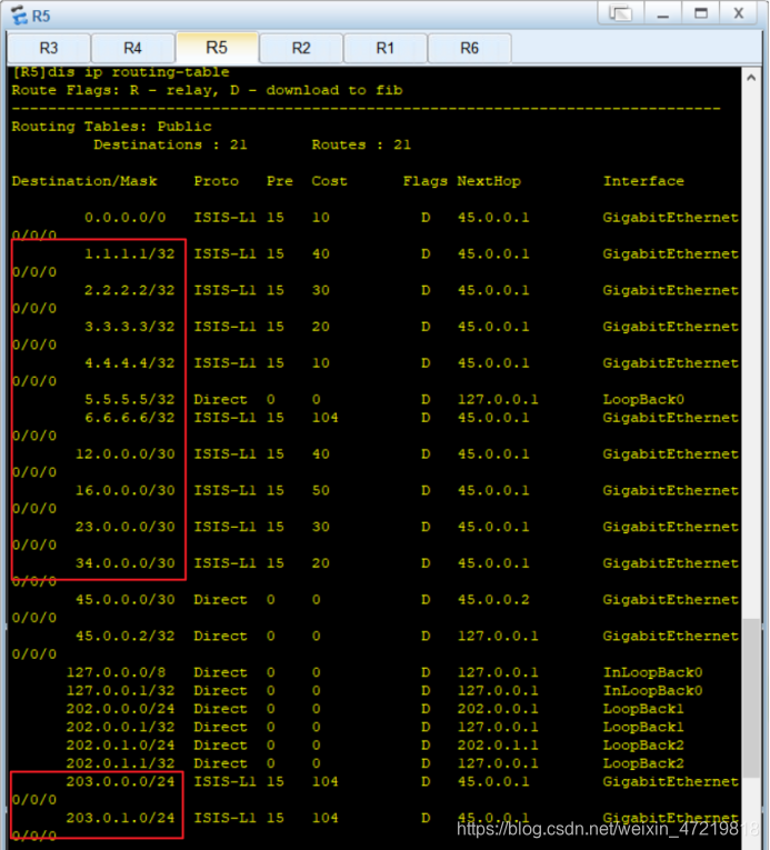 ISIS链路状态协议配置实验weixin47219818的博客-