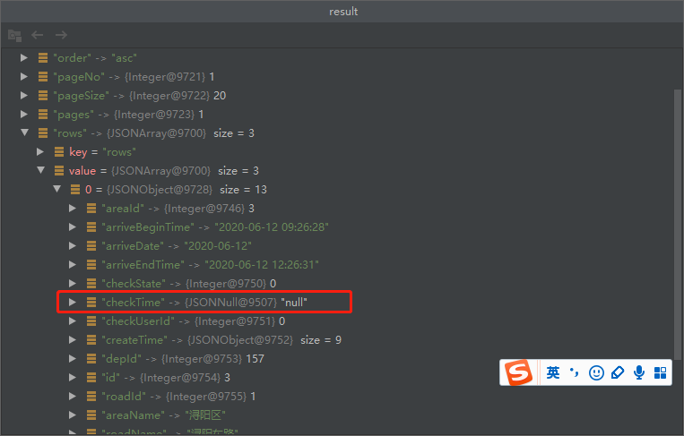 Could not write JSON document: (was java.lang.NullPointerException ...