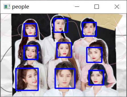 Python--OpenCV人脸检测