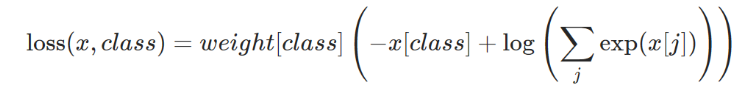 torch cross entropy loss