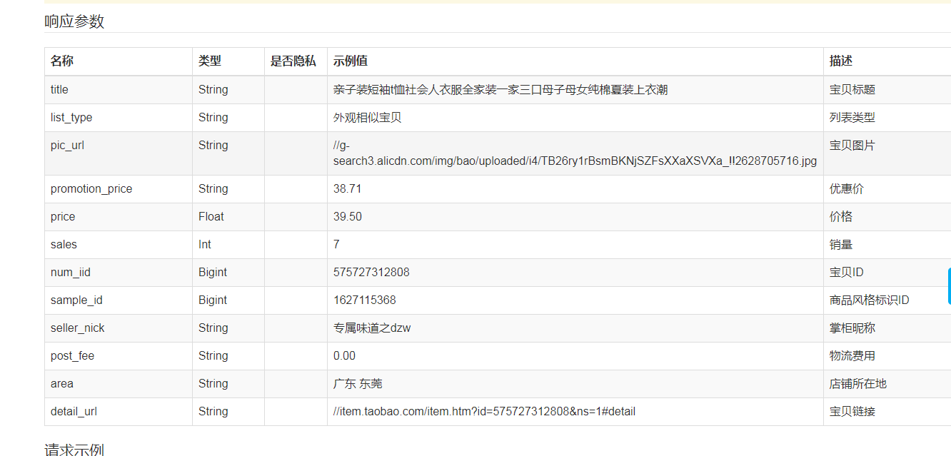 按图片搜索淘宝商品（拍立淘）API接口