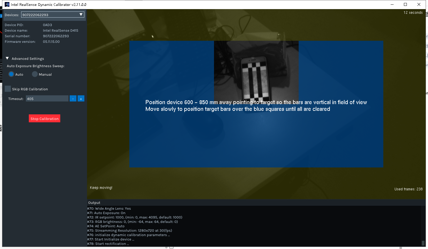 intelrealsense摄像头标定教程（win10环境）PLeung的技术博客-