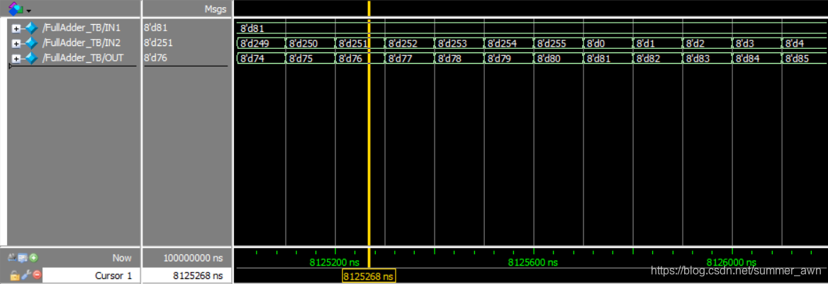 用verilog实现加法器