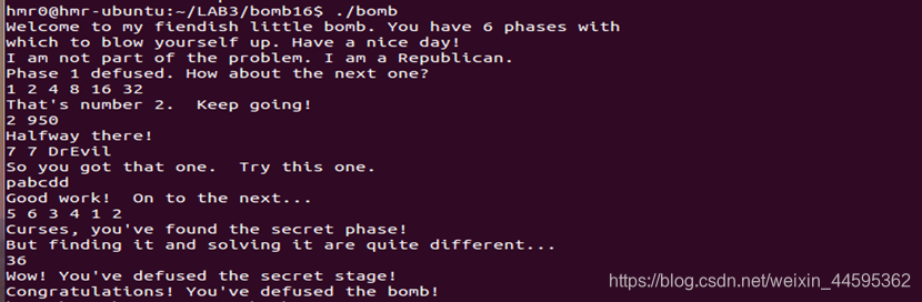 计算机系统实验之bomblabweixin44595362的博客-