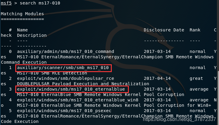 MS17-010(永恒之蓝)漏洞复现(含新姿势)qq37872337的博客-