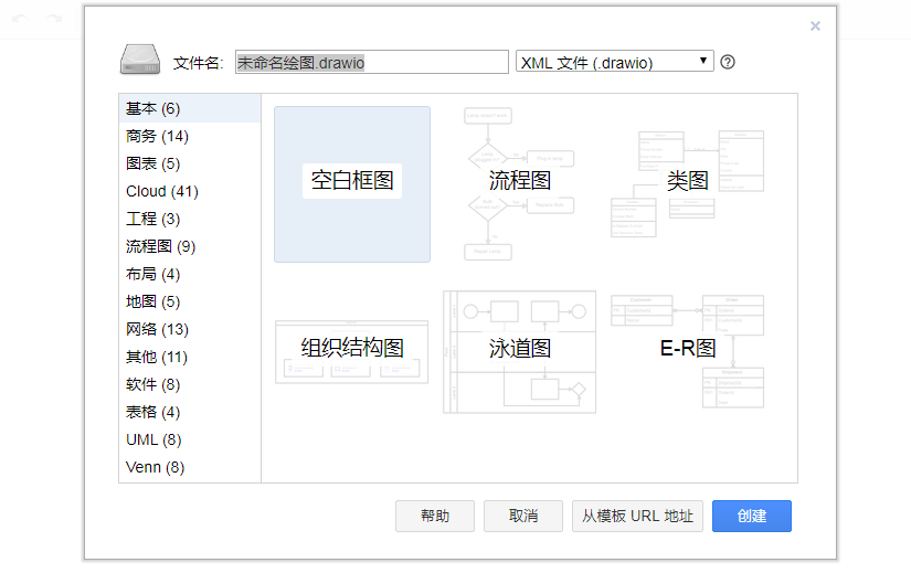 免费的在线流程图绘制工具 --- draw.io