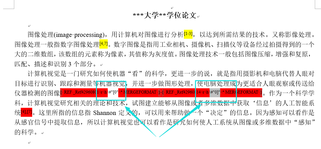 Word 2016 撰写论文(7): 毕业论文中引用多篇参考文献TechArtisan6的博客-