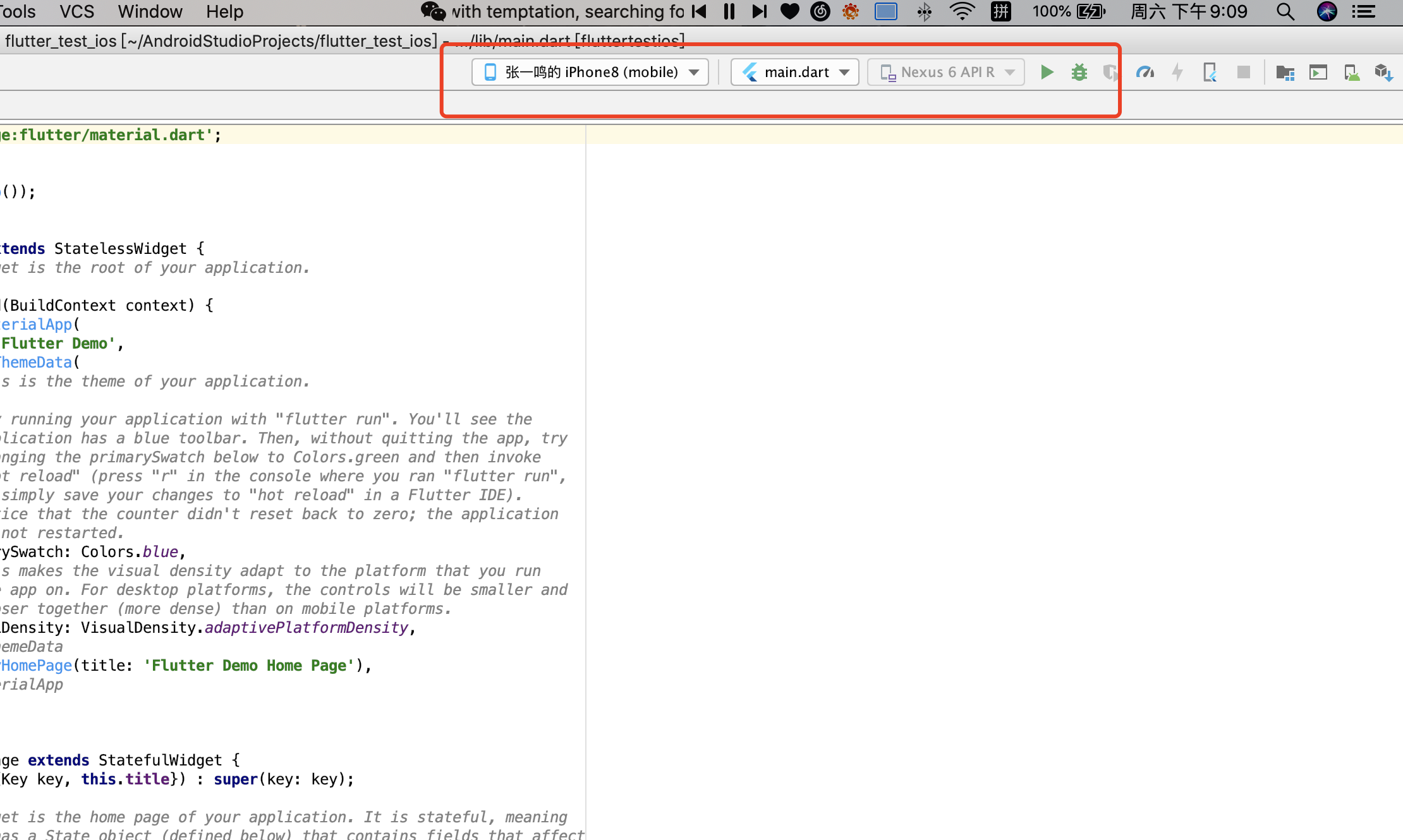 flutter +Android studio+Xcode 调试iphone手机App程序(Mac系统)，图文详解，共勉。_sutdio 调试 ...
