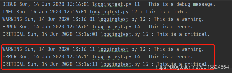 python学习-日志(logging的定义、参数、format、示例代码、创建logging对象、设置Handler)_logging ...