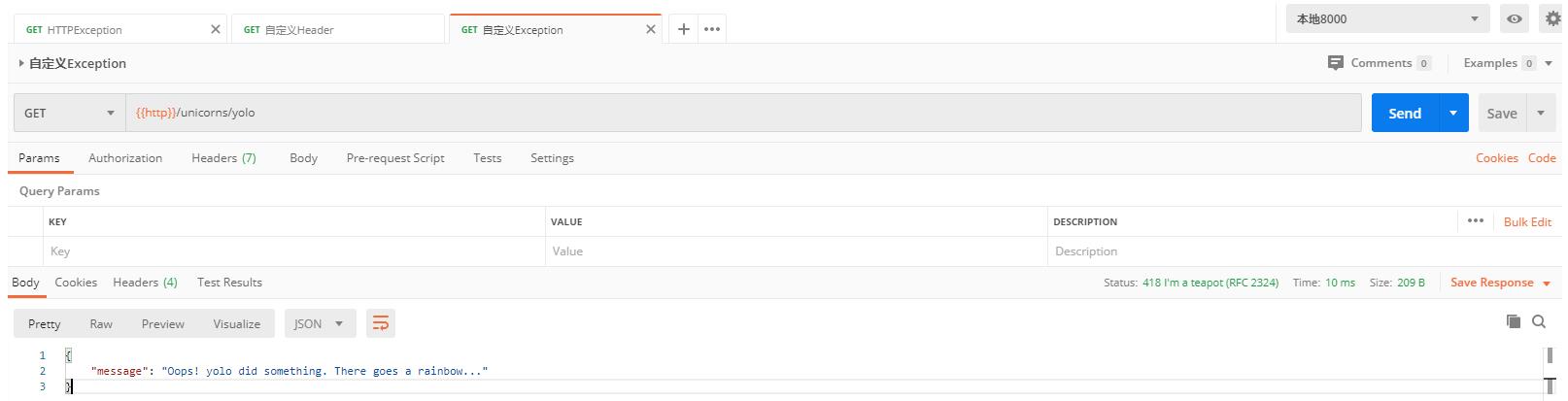 FastAPI学习-错误处理_fastapi.exceptions.responsevalidationerror: 4 vali-CSDN博客