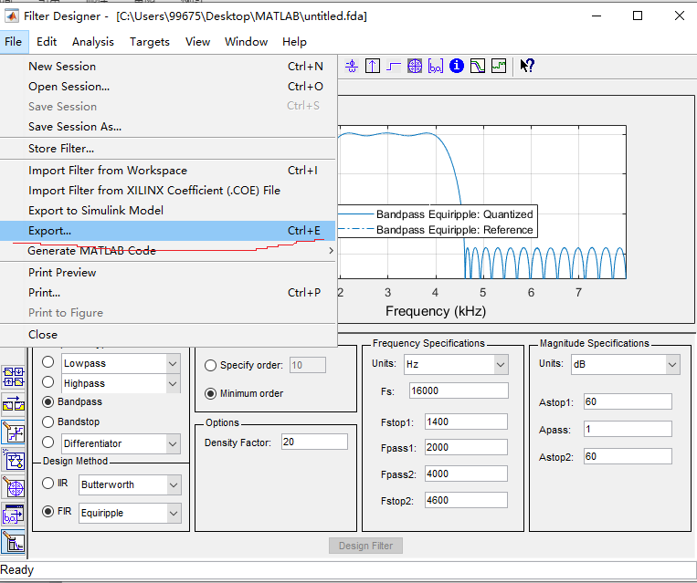 基于Quartus II 的数字滤波器设计(FIR Compiler IP核)Joychen的博客-