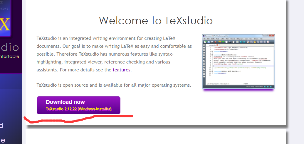 tex studio installer