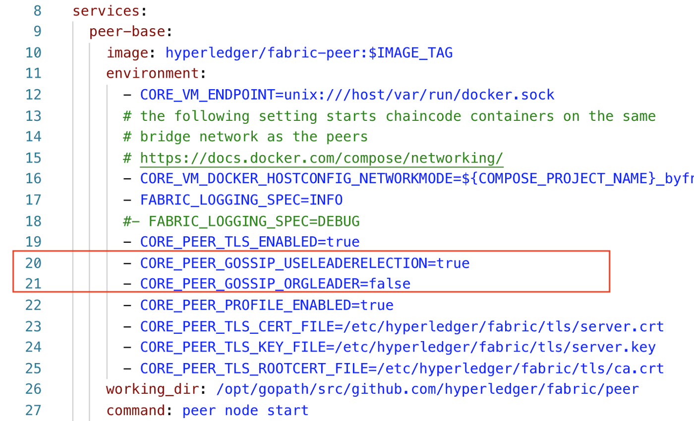 Hyperledger Fabric节点Gossip实验完整记录 