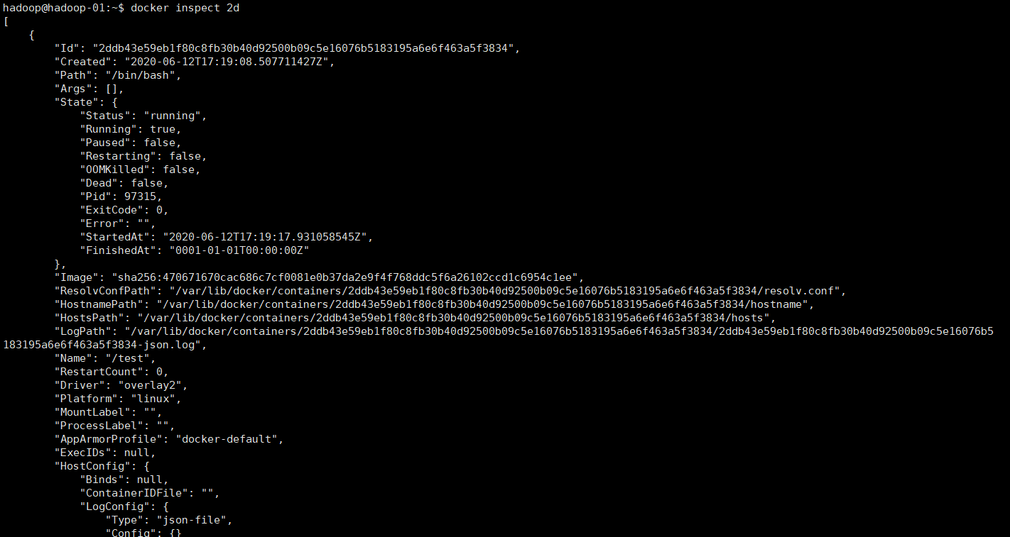 docker 查看容器内部细节docker inspect_docker inspect显示的内容解读-CSDN博客