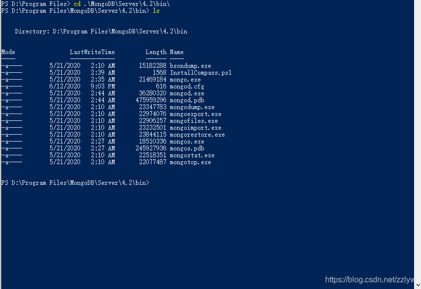 Python MongoDB使用初步