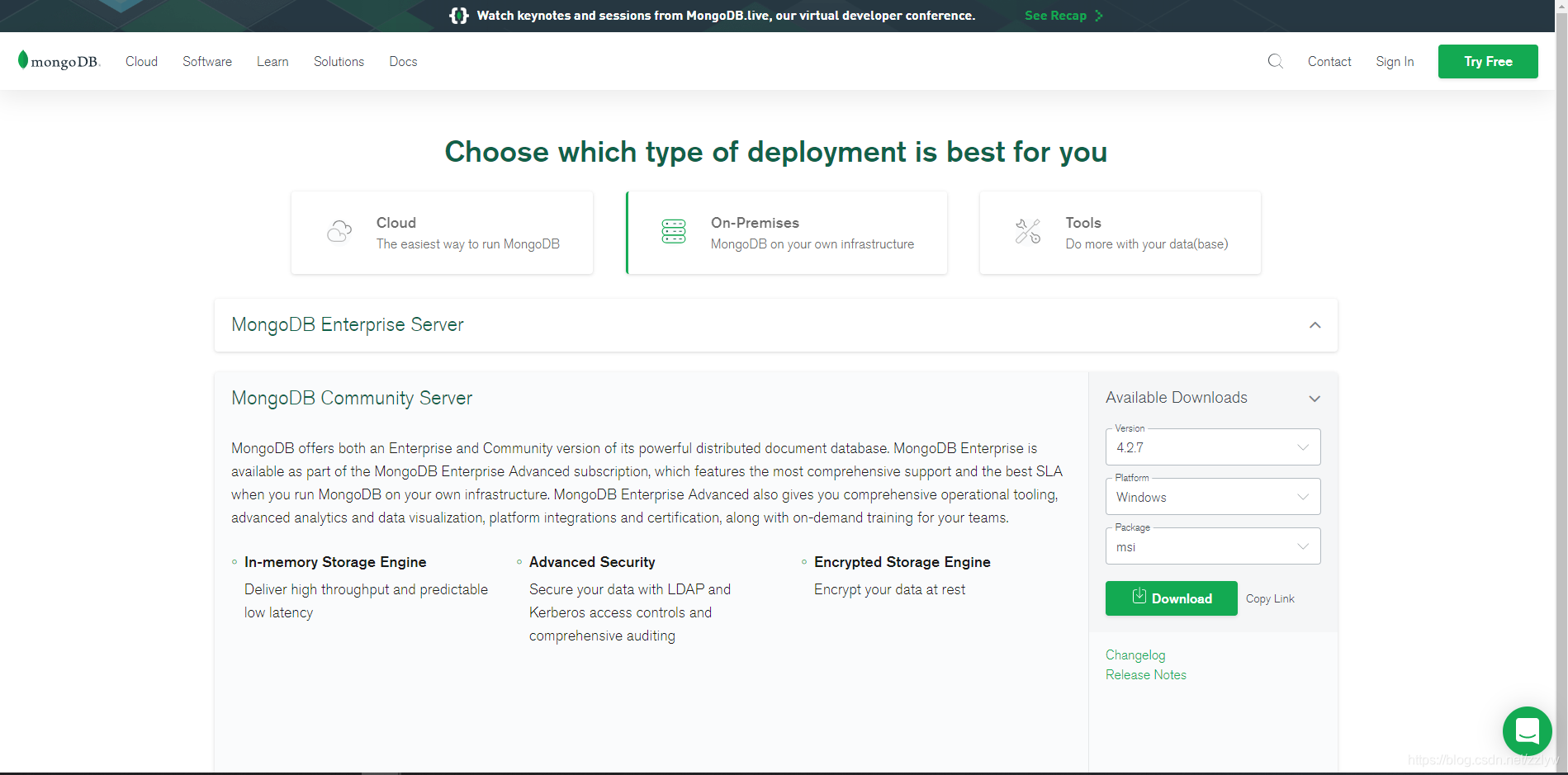 Python MongoDB使用初步