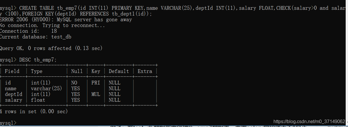 mysql|主键/外键/唯一/默认值/非空)约束(含实战练习)m037149062的博客-