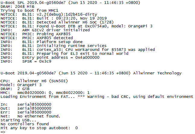 Orangepi 3 全志H6 uboot的编译与烧写hentaisann的博客-