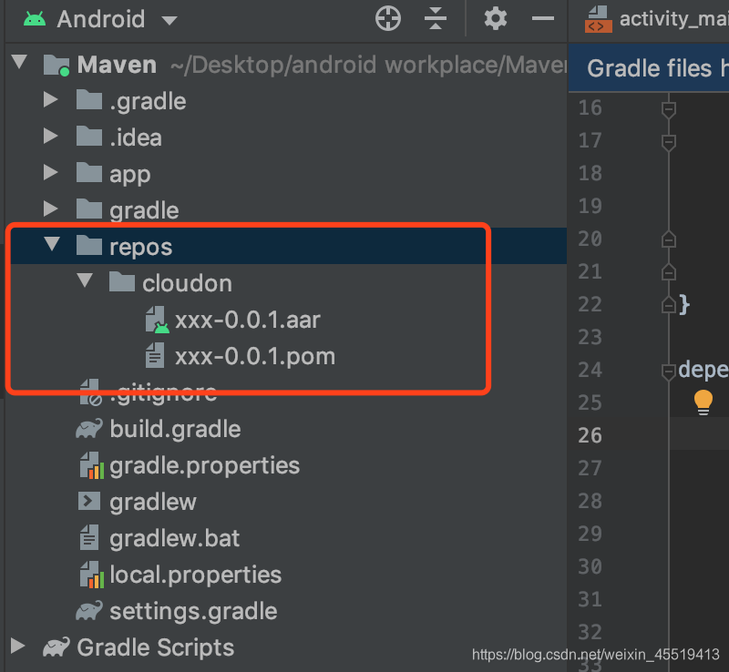 Android Studio 使用本地Maven仓库weixin45519413的博客-