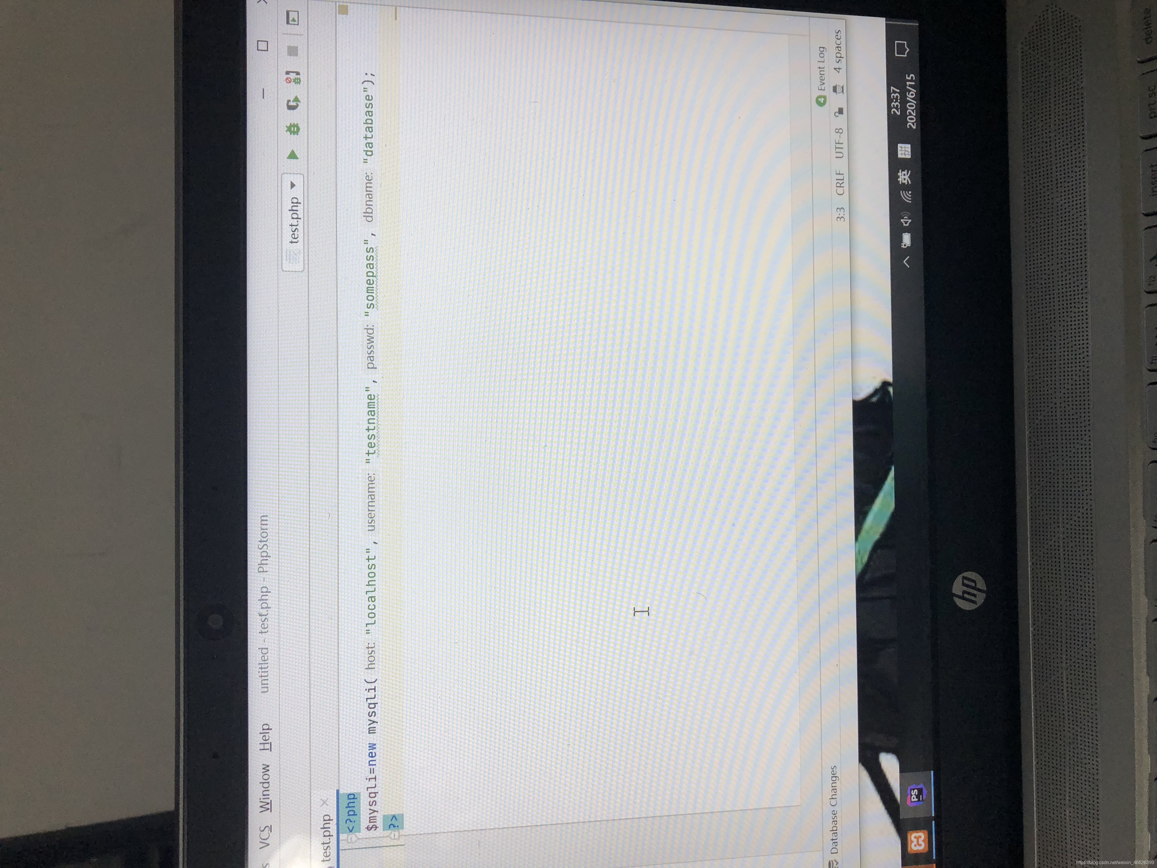 在xampp中可以运行mysql ,但是在phpstorm中无法运行mysql,求求大佬帮忙解决