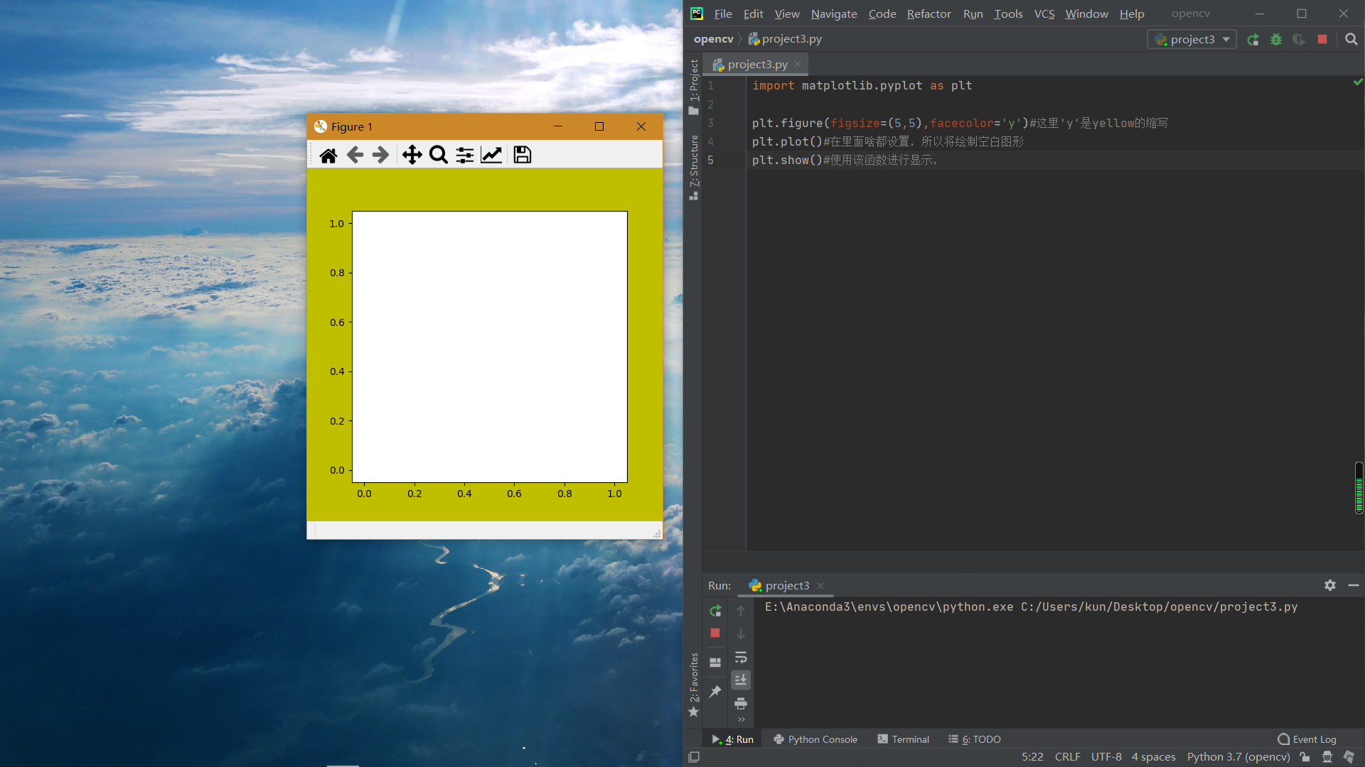 Matplotlib绘图的简单使用（1）_使用plt.show进行绘图,为什么会出现一张一张的绘画-CSDN博客
