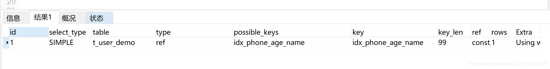 MySql索引失效的几种原因分析ImapBoxWYL2016的博客-