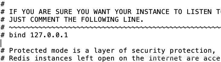 将bind:127.0.0.1注释