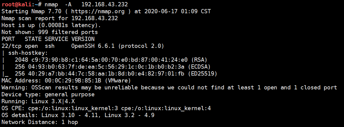 st2)端口扫描方式closed|filtered状态openg|filteredunfiltered