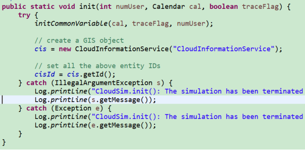 CloudSim5.0学习笔记