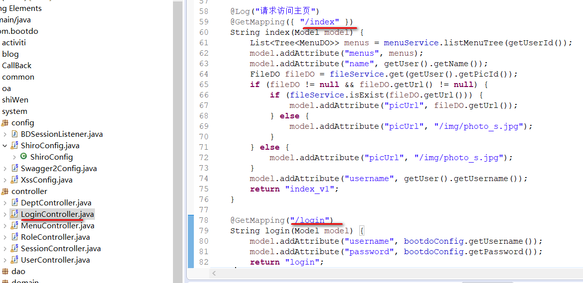 bootdo框架介绍使用