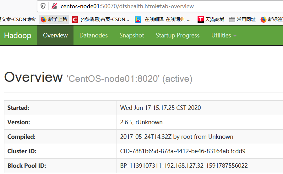 搭建Hadoop HA 高可用集群——四台虚拟机（CentOS）qq43313215的博客-