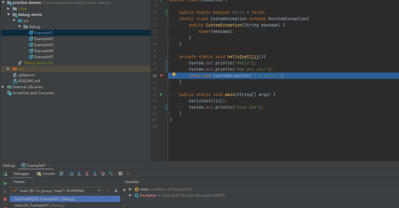 IntelliJ IDEA 2020系列(一)【必须GET的常用调试技巧-基础篇】_idea 找不到可执行代码 挂起: 所有 调试-CSDN博客