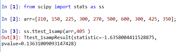 【Python】假设检验中单个样本t检验的Python实现过程_stats.ttest_1samp返回值怎么判断_想飞的蓝笨笨的博客-CSDN博客