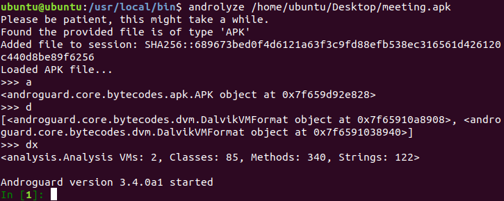 使用androguard对APK进行静态分析_androguardanalyzeapk-CSDN博客