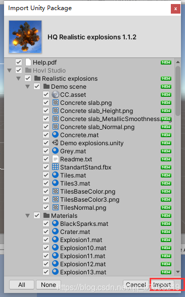 如何将unitypackage文件导入到unity中?_unity导入package dpi-CSDN博客