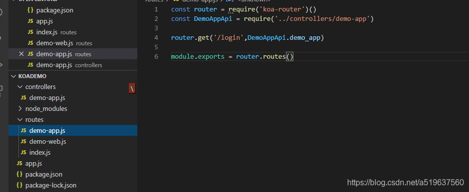 用koa搭建企业级服务架构(进阶版)我的代码没有Bug的博客-koa搭建企业级