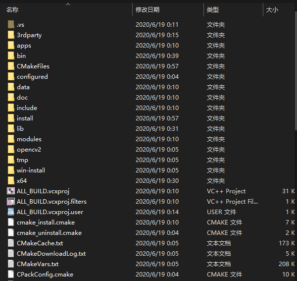 windows 静态编译opencv3，生成可执行文件.exe，无需依赖环境运行【visual studio 2019 + cmake + opencv3】scarletteshu的博客-https//blog.csdn.net/scarletteshu/article/details/