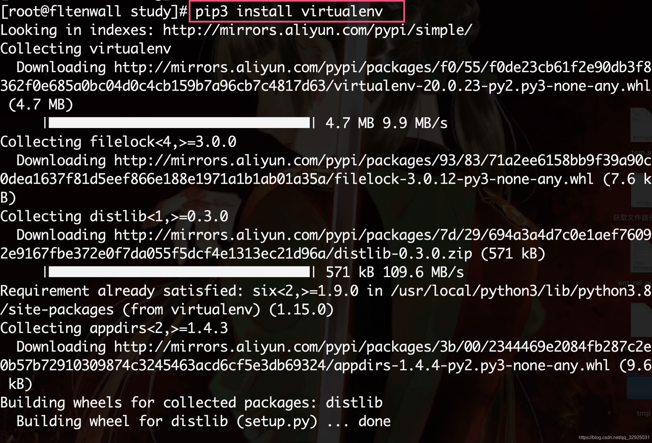 python3安装并激活virtualenv环境_python windows virtualenv 激活原有环境-CSDN博客